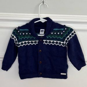 Janie and Jack Boy Cardigan 6-12 months